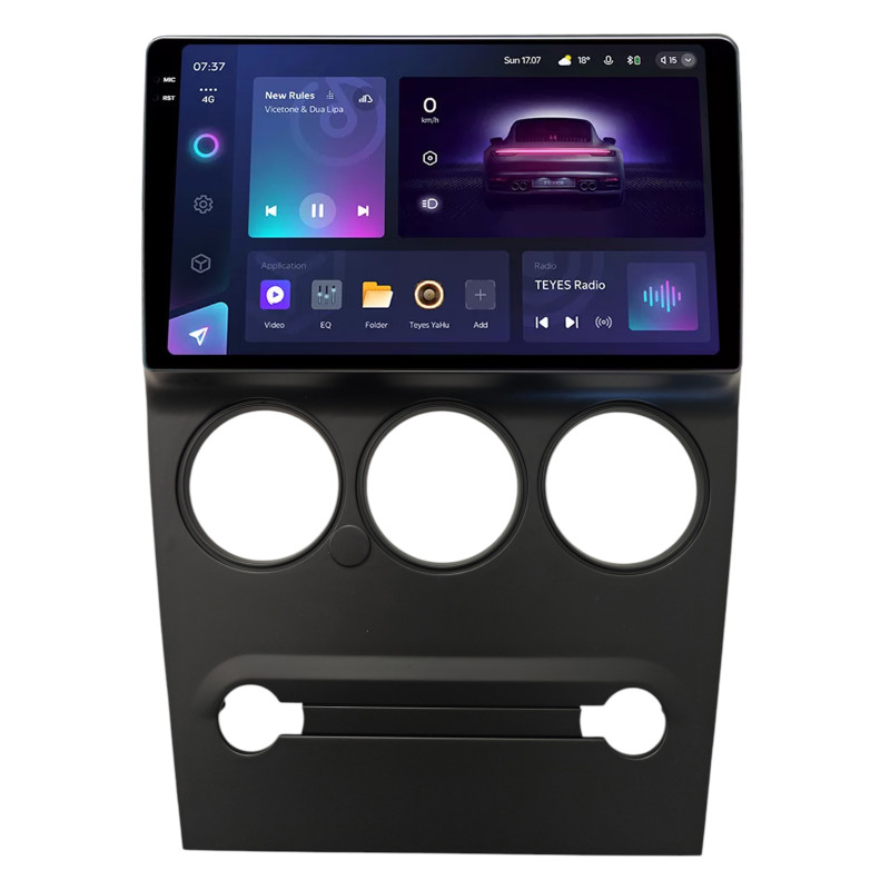 Android head unit Teyes CC3 4+64 Gb Citroen C-Elysee 2008-2013 Black 9" 2k