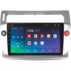 Android head unit SIGMA X9432 ANDROID 10 4+32 Gb 4G DSP Citroen C4 LA LC C-Triomphe C-Quatre 2004-2014 9"