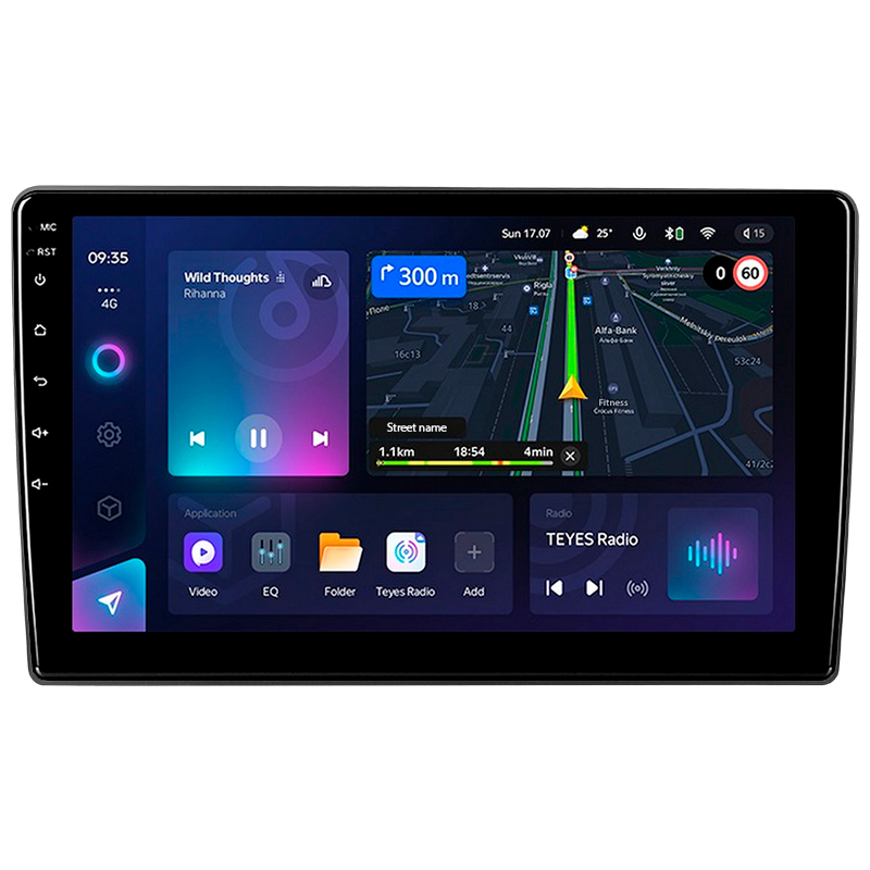 Android head unit Teyes CC3L 4+32 Gb Citroen C3-XR (F1) 2019-2020 10"