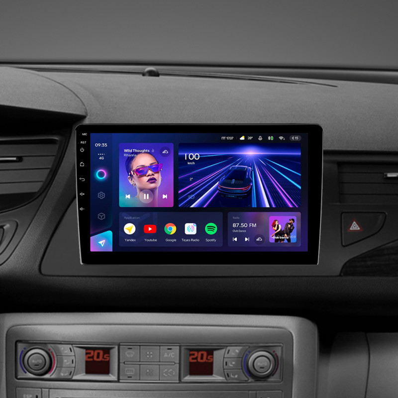 Android head unit Teyes CC3 4+32 Gb Citroen C5 2 2008-2017 (F1) 9" (L1)