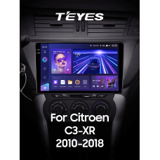 Android head unit Teyes CC3 6+128 Gb with 360° surround view° Citroen C3-XR (F2) 2010-2018 10" 2k