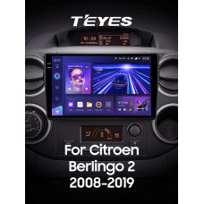 Android head unit Teyes CC3 4+32 Gb Citroen Berlingo 2 B9 2008-2019 9" 2k