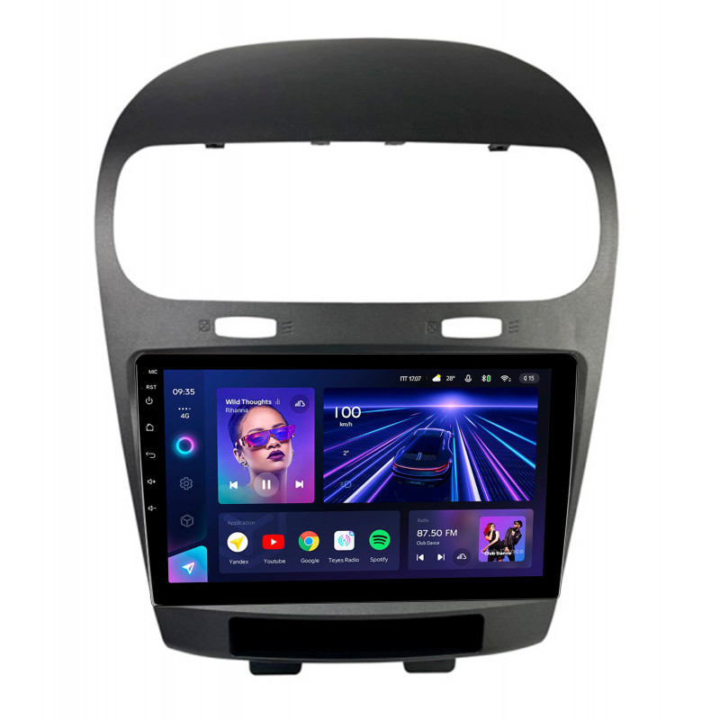 Android head unit Teyes CC3 4+32 Gb Dodge Journey JC/Fiat Freemont 2011-2020 9" (L2)