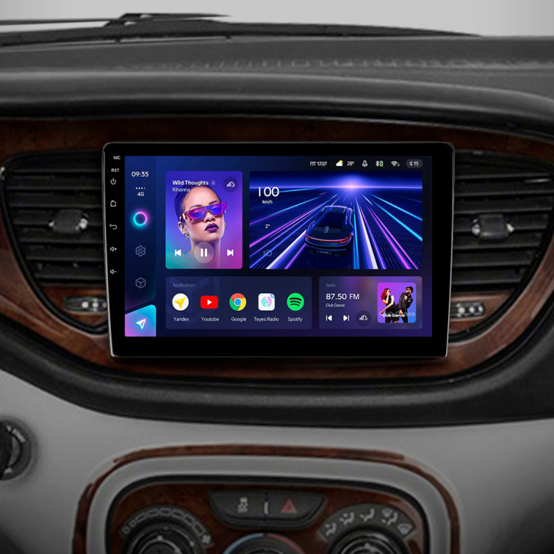 Android head unit Teyes CC3 4+32 Gb Dodge Dart 2012 - 2016 9"