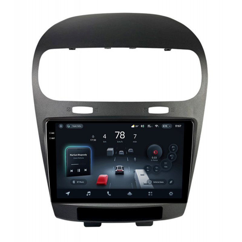 Android head unit Teyes CC4 Pro 8+128 Gb Dodge Journey JC/Fiat Freemont 2011-2020 9" 2k (L2)
