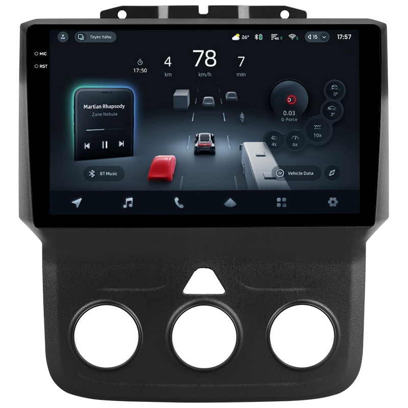 Android head unit Teyes CC4 Pro 12+256 Gb Dodge Ram 4 IV DJ DS 2013-2019 (F2) 9" 2k