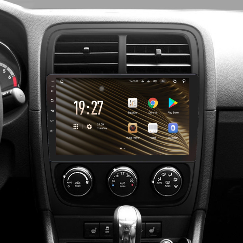 Android head unit SIGMA S9432 ANDROID 10 4+32 Gb 4G DSP Dodge Caliber PM 2009 - 2013 9" (L2)