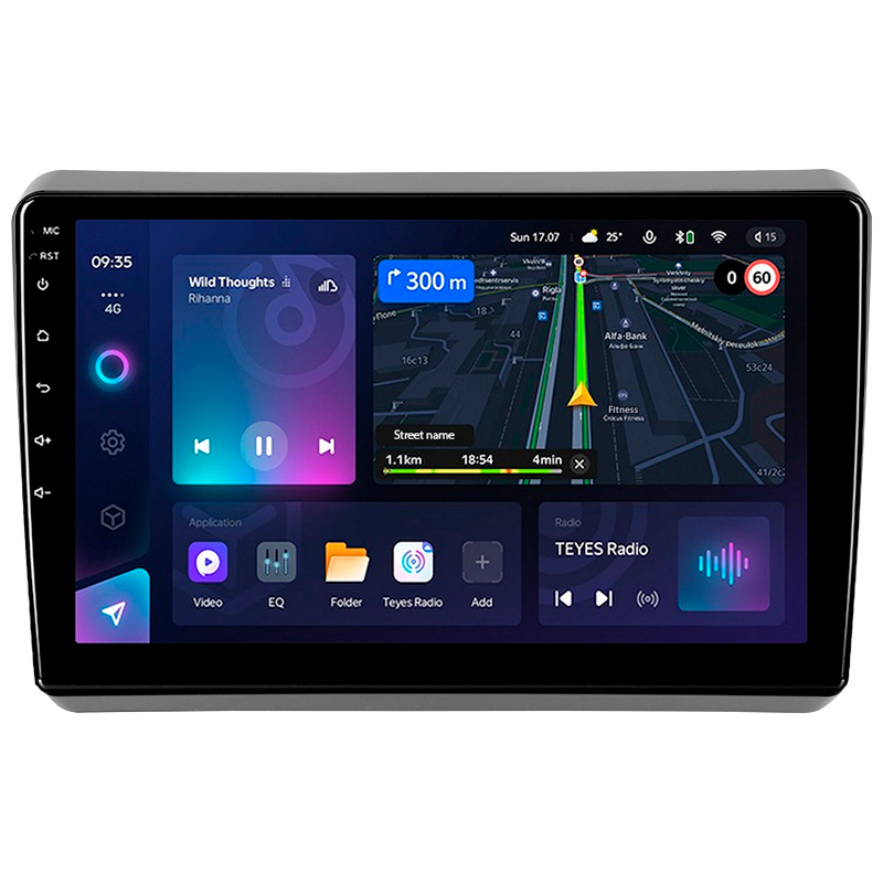 Android head unit Teyes CC3L 4+32 Gb Dodge Dart 2012 - 2016 9"
