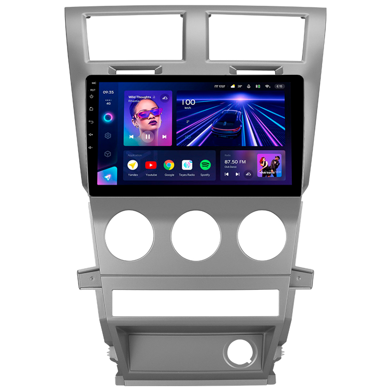 Android head unit Teyes CC3 4+32 Gb Dodge Avenger JS 2007-2010 For Dodge Nitro 2006-2011 9" (L3)