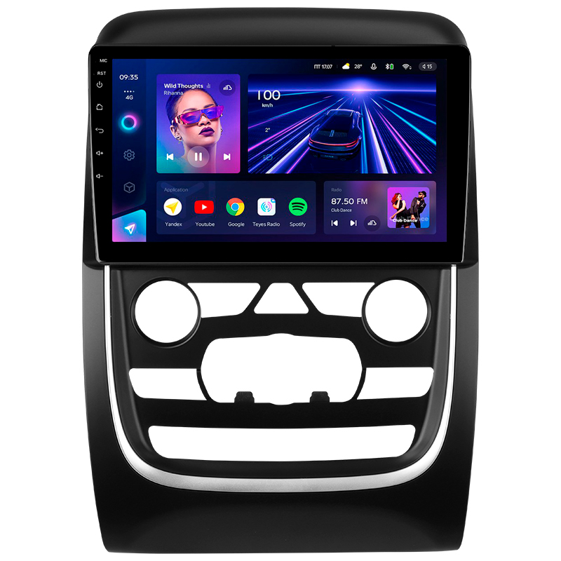 Android head unit Teyes CC3 4+32 Gb Dodge Durango 3 WD 2013-2020 9" (L1)
