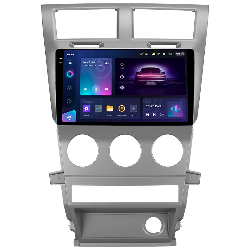Android head unit Teyes CC3 4+64 Gb Dodge Avenger JS 2007-2010 For Dodge Nitro 2006-2011 9" 2k (L3)