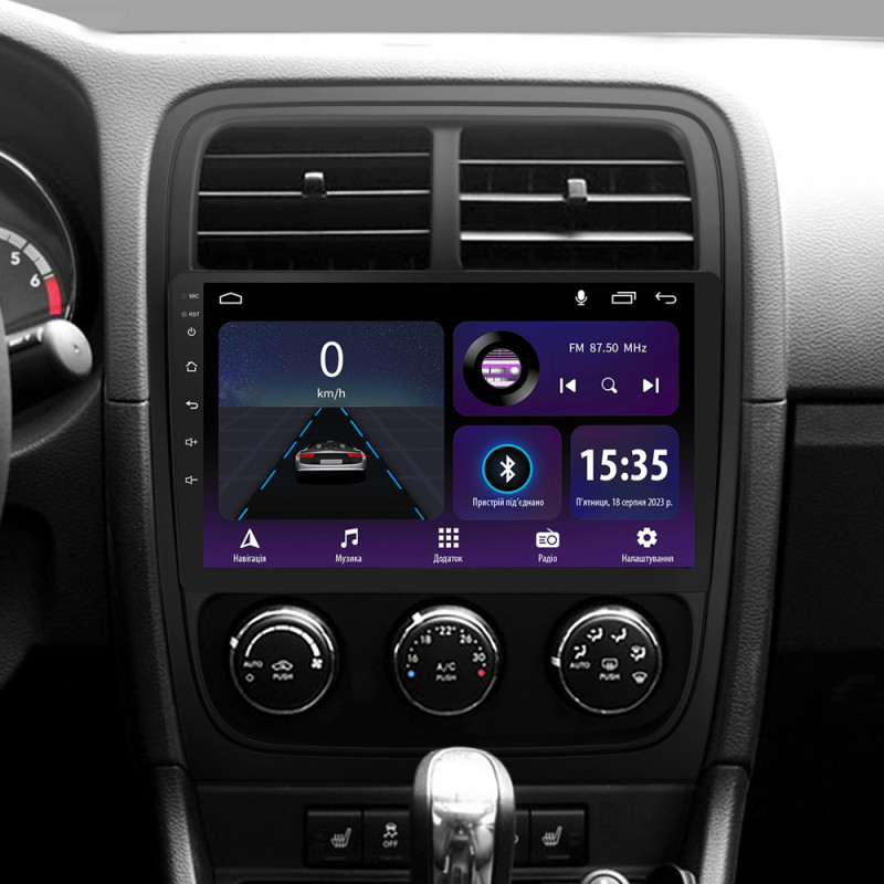 Android head unit SIGMA E9232 ANDROID 10 2+32 Gb Dodge Caliber PM 2009 - 2013 9" (L2)