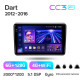 Android head unit Teyes CC3 6+128 Gb with 360° surround view° Dodge Dart 2012 - 2016 9" 2k
