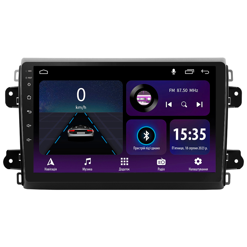 Android head unit SIGMA E9232 ANDROID 10 2+32 Gb Fiat Ducato Van L3H2 2021-2023 9" (L1)