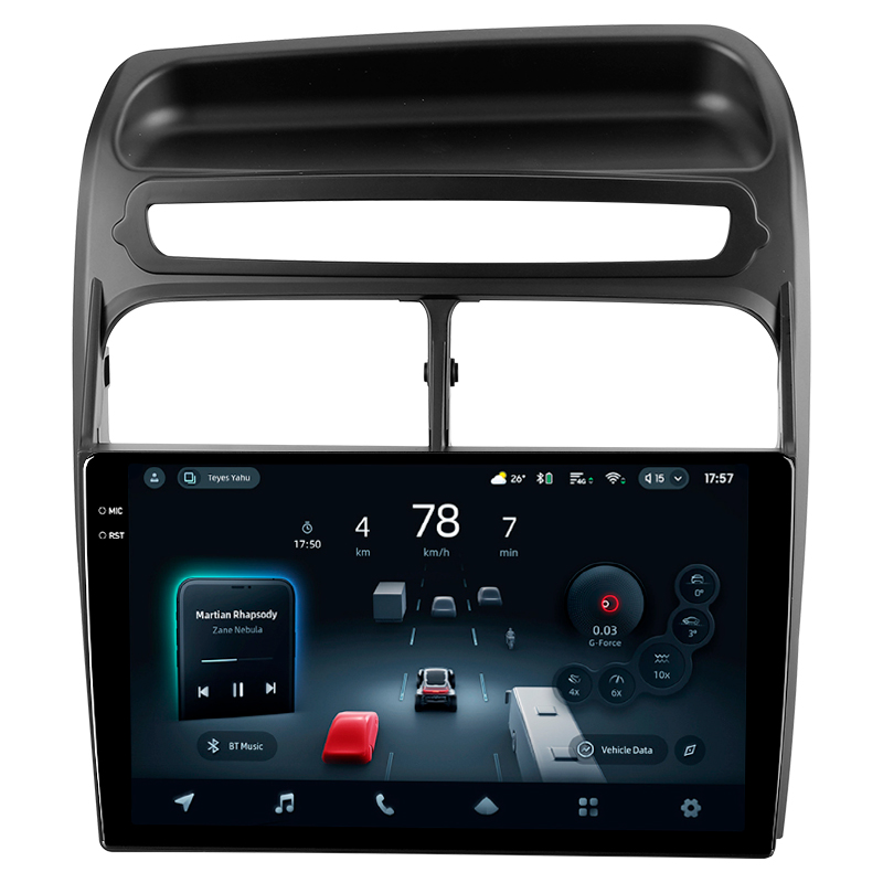 Android head unit Teyes CC4 Pro 12+256 Gb Fiat Linea 2006-2012 9" 2k (L1)