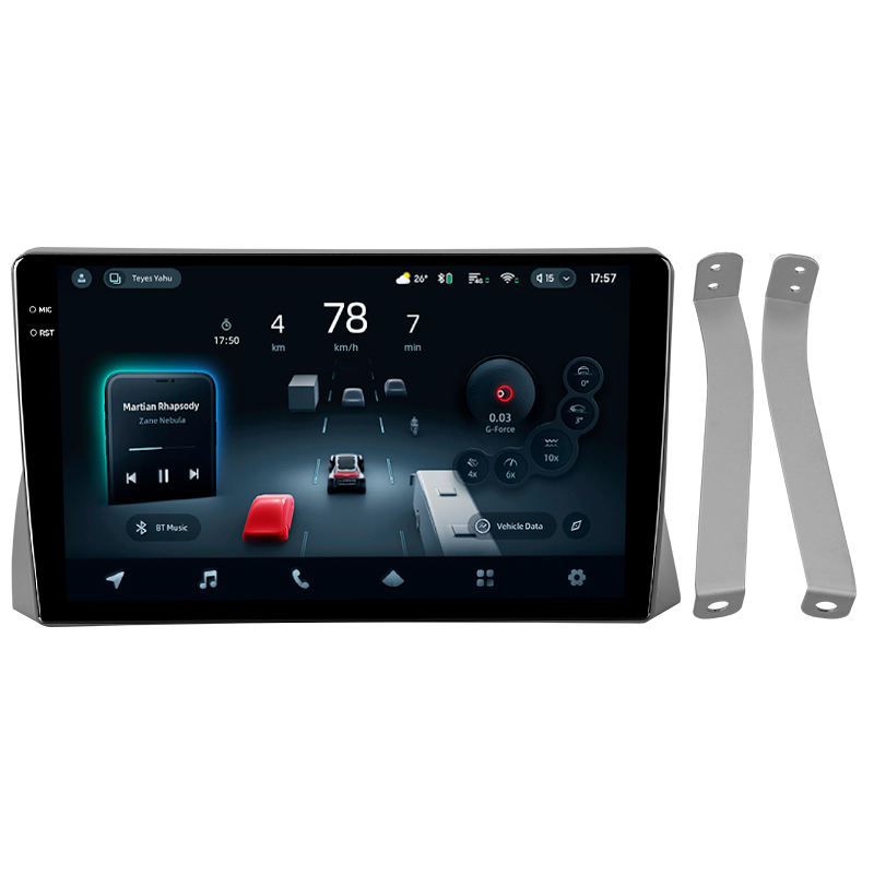 Android head unit Teyes CC4 Pro 12+256 Gb Fiat Siena Palio Albea Weekend 2004-2006 (F2) 9" 2k