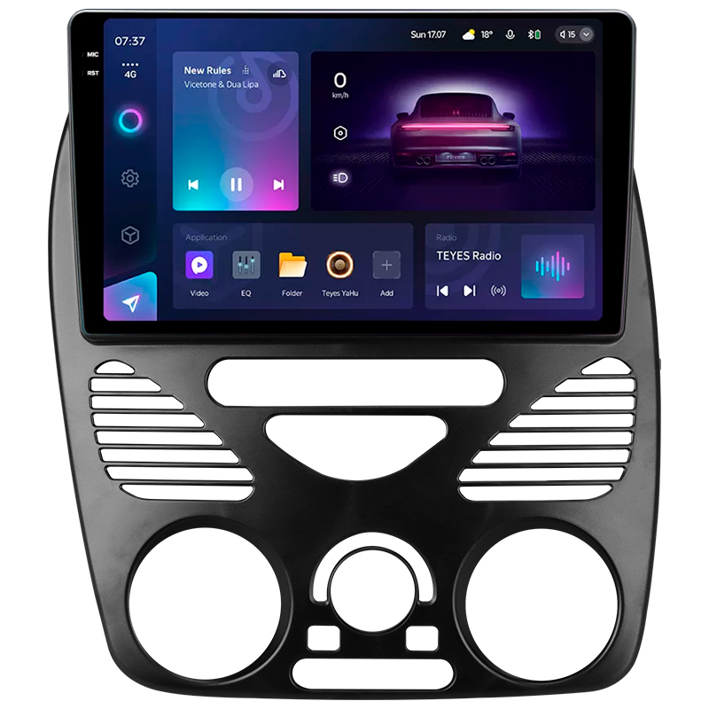 Android head unit Teyes CC3 6+128 Gb with 360° surround view° Fiat Siena Palio Albea Weekend 2004-2006 (F1) 9" 2k (L1)