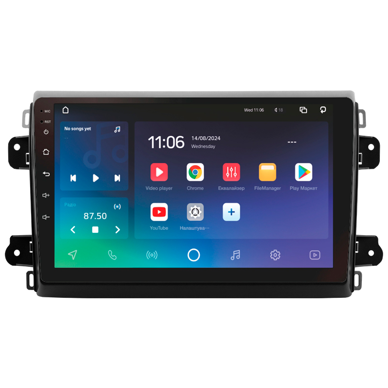 Android head unit SIGMA X9432 ANDROID 10 4+32 Gb 4G DSP Fiat Ducato Van L3H2 2021-2023 9" (L1)