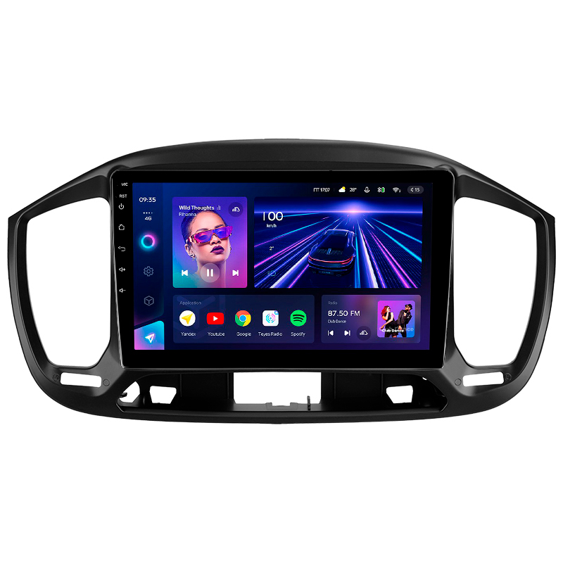 Android head unit Teyes CC3 4+32 Gb Fiat Uno 2014-2020 9" (L1)