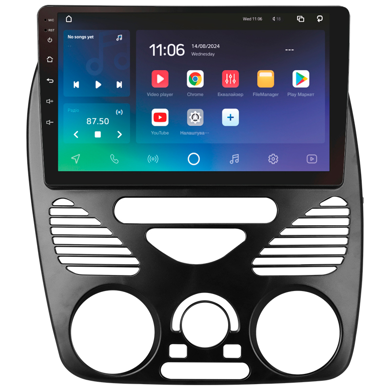 Android head unit SIGMA X9432 ANDROID 10 4+32 Gb 4G DSP Fiat Siena Palio Albea Weekend 2004-2006 (F1) 9" (L1)
