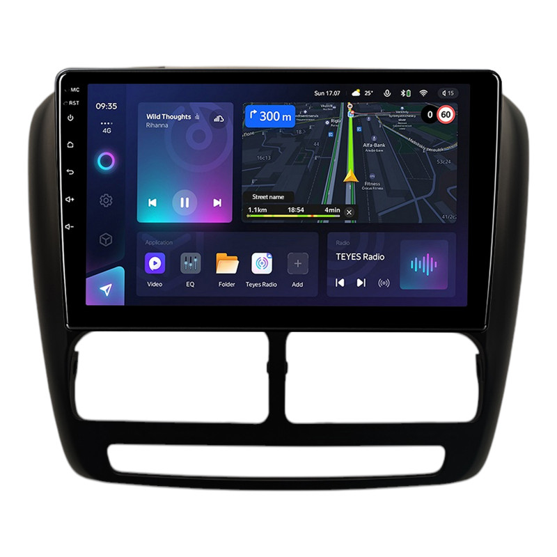 Android head unit Teyes CC3L 4+32 Gb Fiat DOBLO 2010-2015 OPEL COMBO 2011-2018 9"