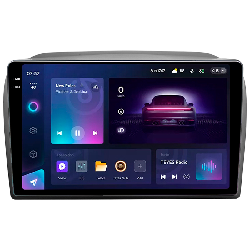 Android head unit Teyes CC3 4+64 Gb Fiat Doblo 2 II 263 2009-2015 9" 2k (L1)