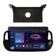 Android head unit Teyes CC3 6+128 Gb Fiat 500 2007-2015 Black 9" 2k