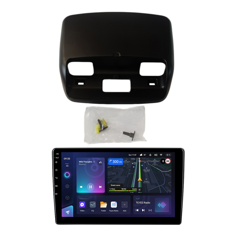Android head unit Teyes CC3L 4+64 Gb Fiat DOBLO 2000-2011 10"