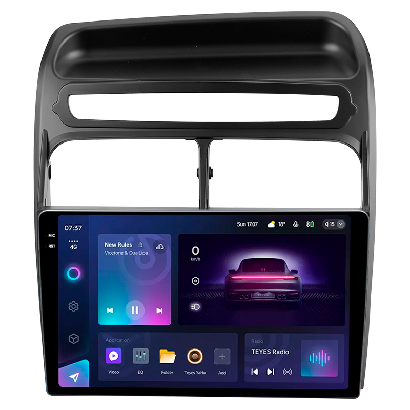 Android head unit Teyes CC3 4+32 Gb Fiat Linea 2006-2012 9" 2k