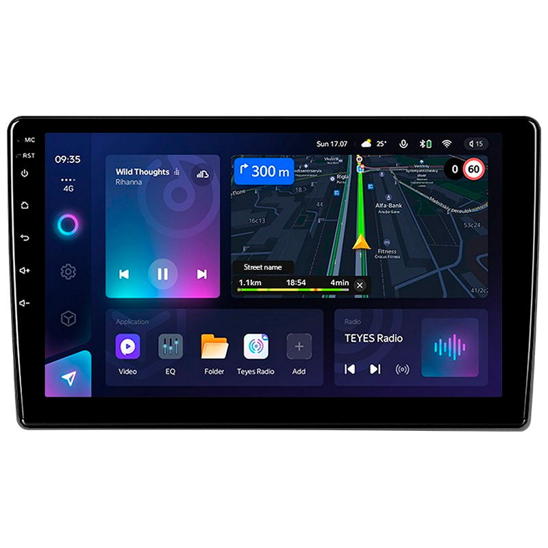 Android head unit Teyes CC3L 4+32 Gb Fiat Ducato 3 For Peugeot Boxer 2 For Citroen Jumper 2 2006-2022 (B) 9"