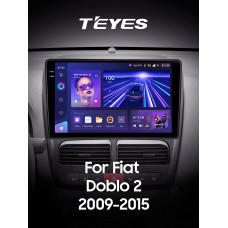 Android head unit Teyes CC3 6+128 Gb Fiat Doblo 2 II 263 2009-2015 9" 2k (L1)