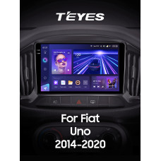Android head unit Teyes CC3 4+32 Gb Fiat Uno 2014-2020 9" 2k (L1)