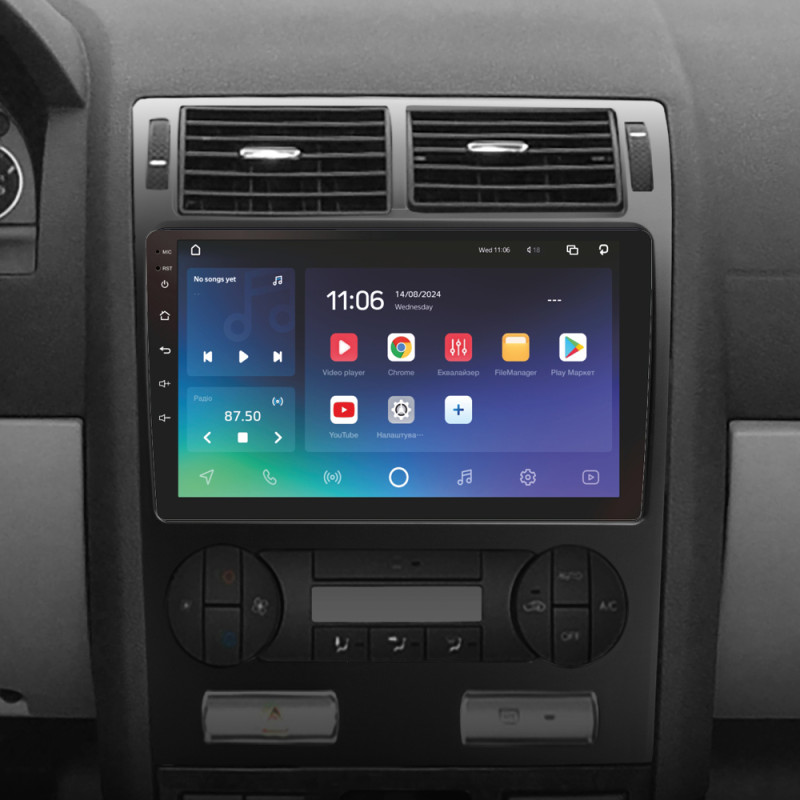 Android head unit SIGMA X9432 ANDROID 10 4+32 Gb 4G DSP Ford Mondeo 3 2000-2007 (F2) 9"