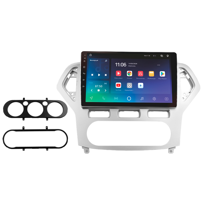 Android head unit SIGMA X10432 ANDROID 10 4+32 Gb 4G DSP Ford Mondeo 4 2006-2010 10"