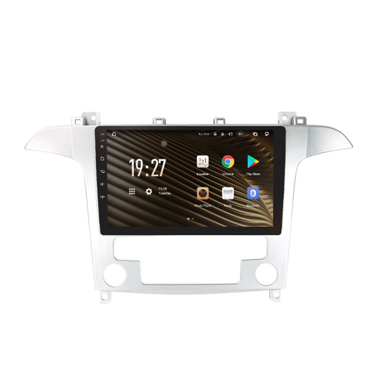 Android head unit SIGMA S9432 ANDROID 10 4+32 Gb 4G DSP Ford S-MAX 1 2006-2015 (F1) Silver 9"