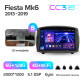 Android head unit Teyes CC3 6+128 Gb with 360° surround view° Ford Fiesta Mk 6 (F2) 2008-2019 (B) 9" 2k