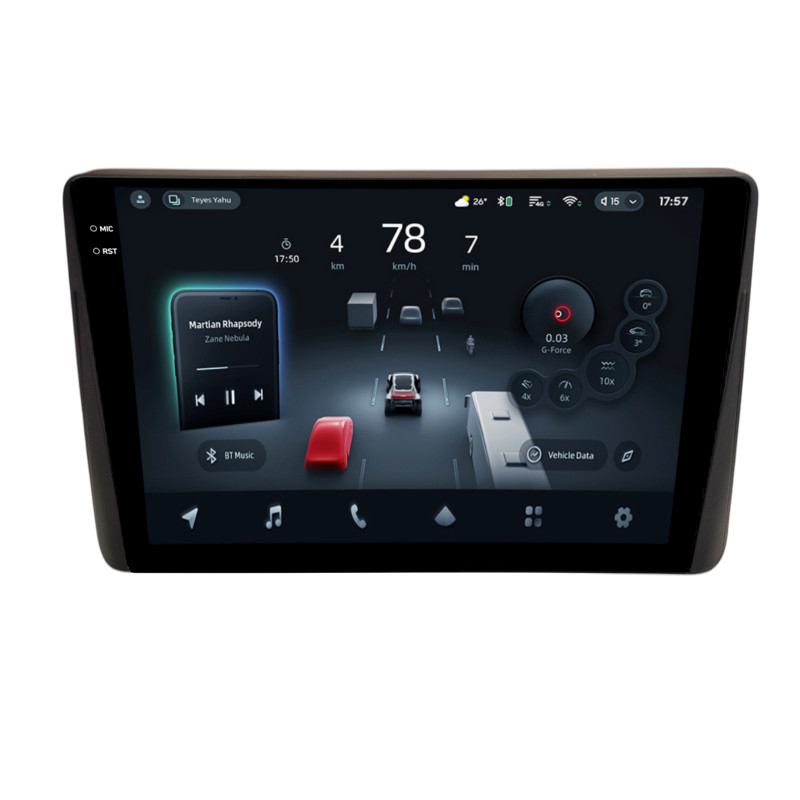 Android head unit Teyes CC4 Pro 12+256 Gb Ford FOCUS ESCAPE (NORTH AMERICA) 2019+ UV Black 10" 2k