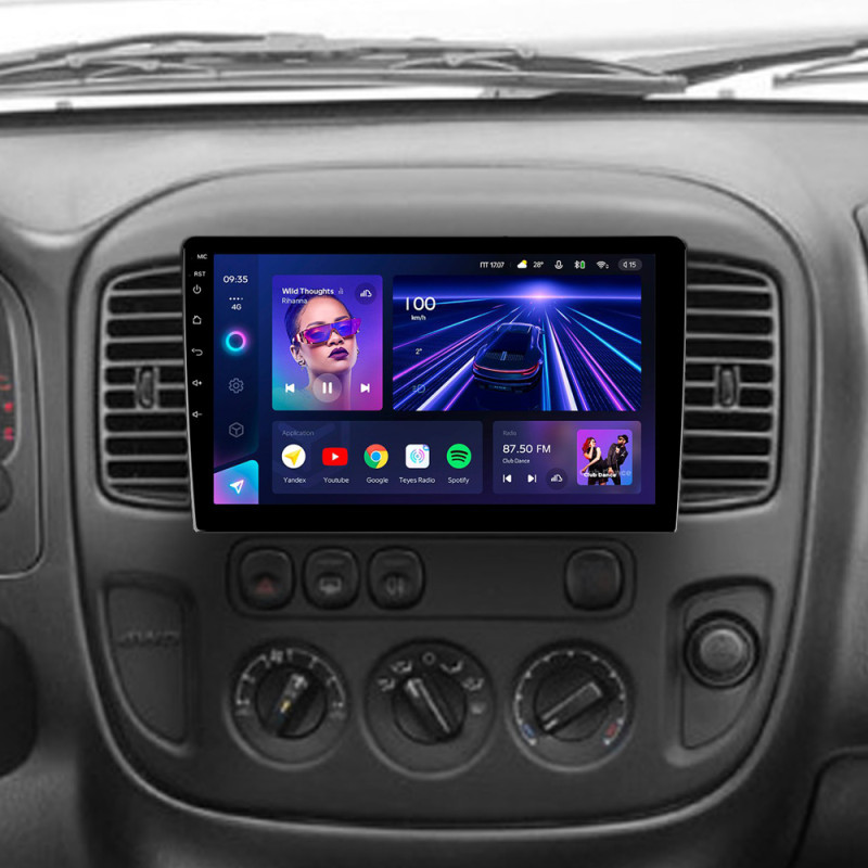 Android head unit Teyes CC3 4+32 Gb Ford Escape 1 2000-2007 9"
