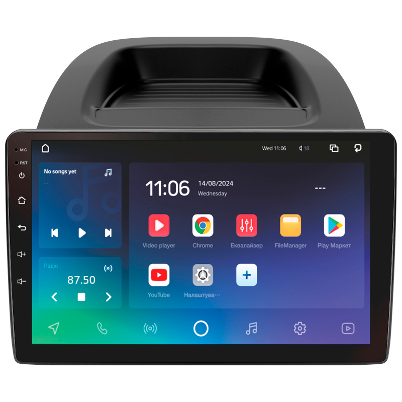 Android head unit SIGMA X10432 ANDROID 10 4+32 Gb 4G DSP Ford EcoSport Eco Sport 2017-2023 10"