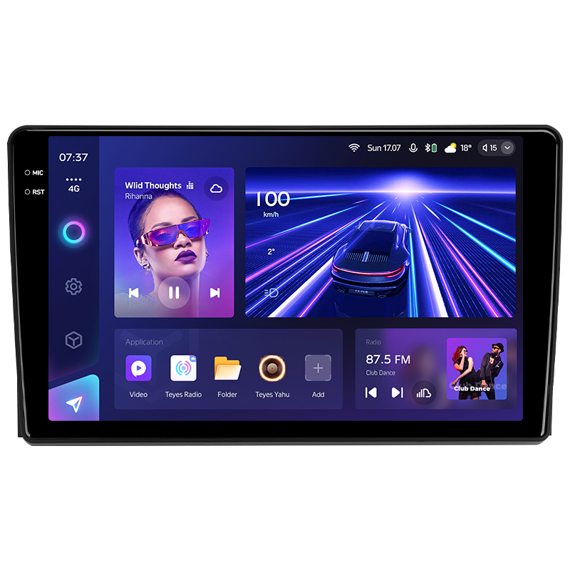 Android head unit Teyes CC3 4+64 Gb Ford Fusion 1 2005-2012 9" 2k