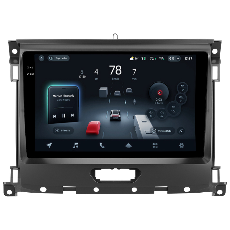 Android head unit Teyes CC4 Pro 12+256 Gb Ford Ranger P703 2015-2022 (A) 9" 2k