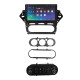 Android head unit SIGMA X10464 ANDROID 10 4+64 Gb 4G DSP Ford Mondeo 4 2010-2014 Full Set AT AC Black with buttons 10" (L1)
