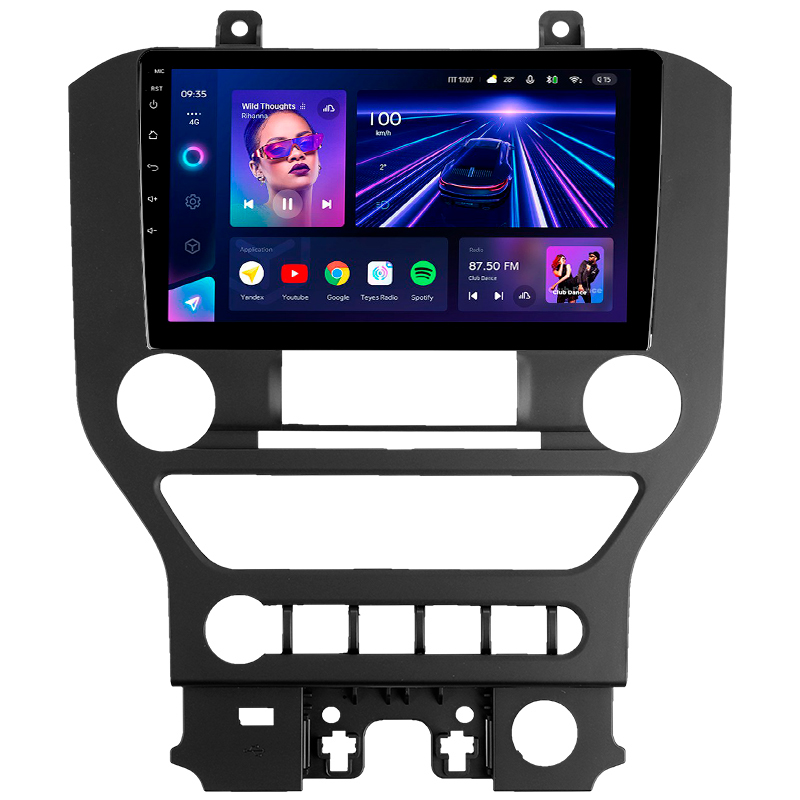 Štátní magnetofon Teyes CC3 4+32 GB pro Ford Mustang VI S550 (F2) 2014–2023, 9