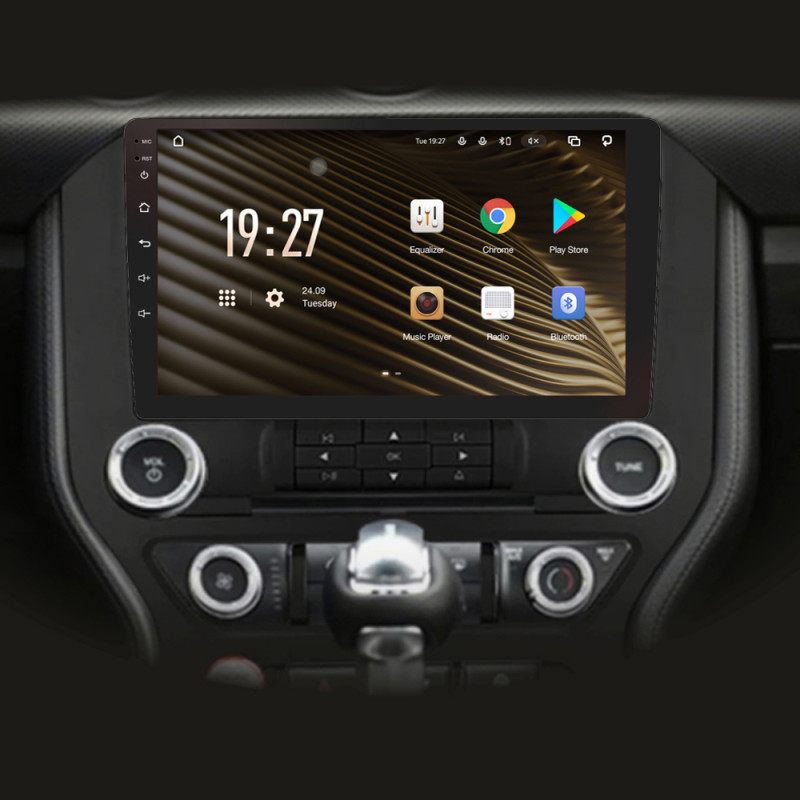 Android head unit SIGMA S9432 ANDROID 10 4+32 Gb 4G DSP Ford Mustang VI S550 (F1) 2014-2023 9" (L1)
