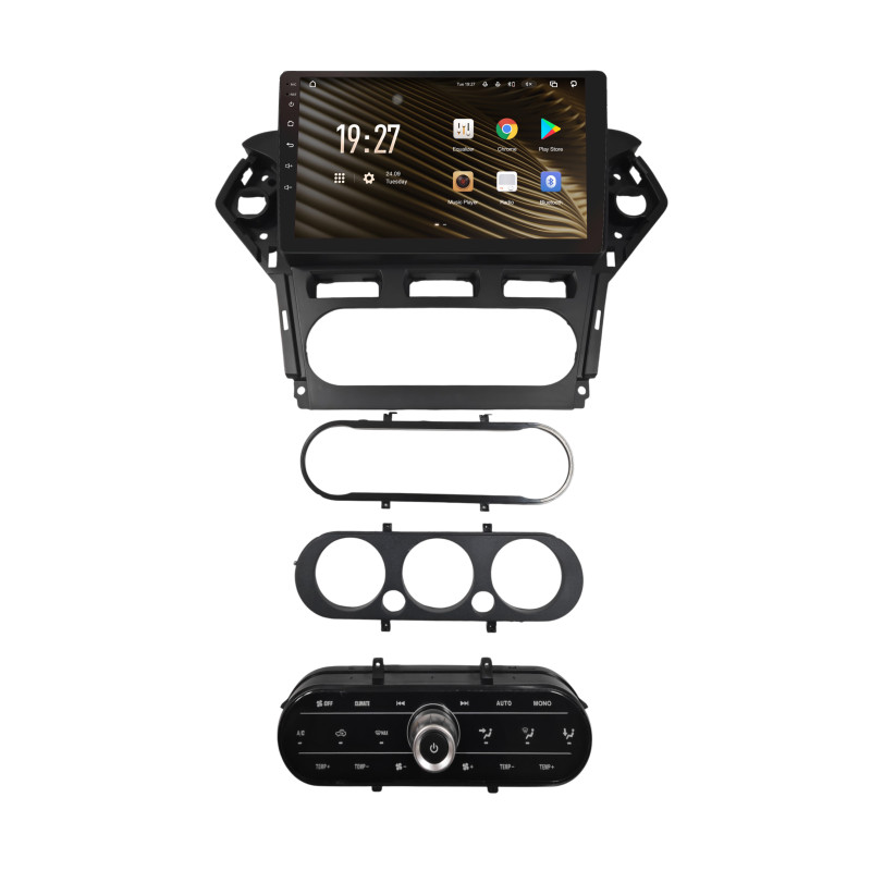 Android head unit SIGMA S10432 ANDROID 10 4+32 Gb 4G DSP Ford Mondeo 4 2010-2014 Full Set AT AC Black with touch 10" (L1)