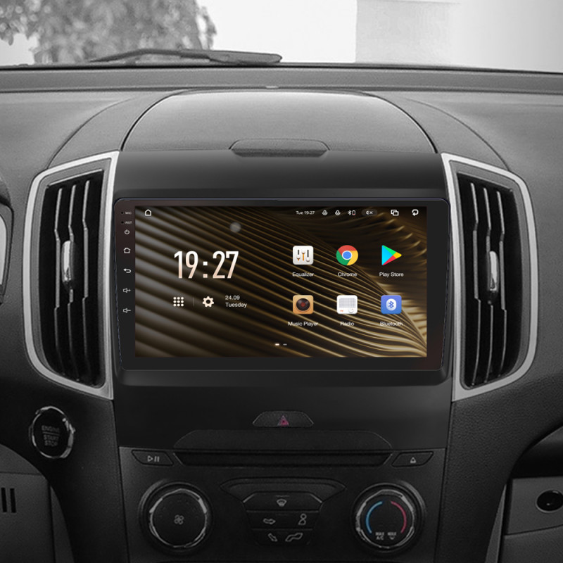 Android head unit SIGMA S9432 ANDROID 10 4+32 Gb 4G DSP Ford Edge 2 2015-2018 (F1) 9"