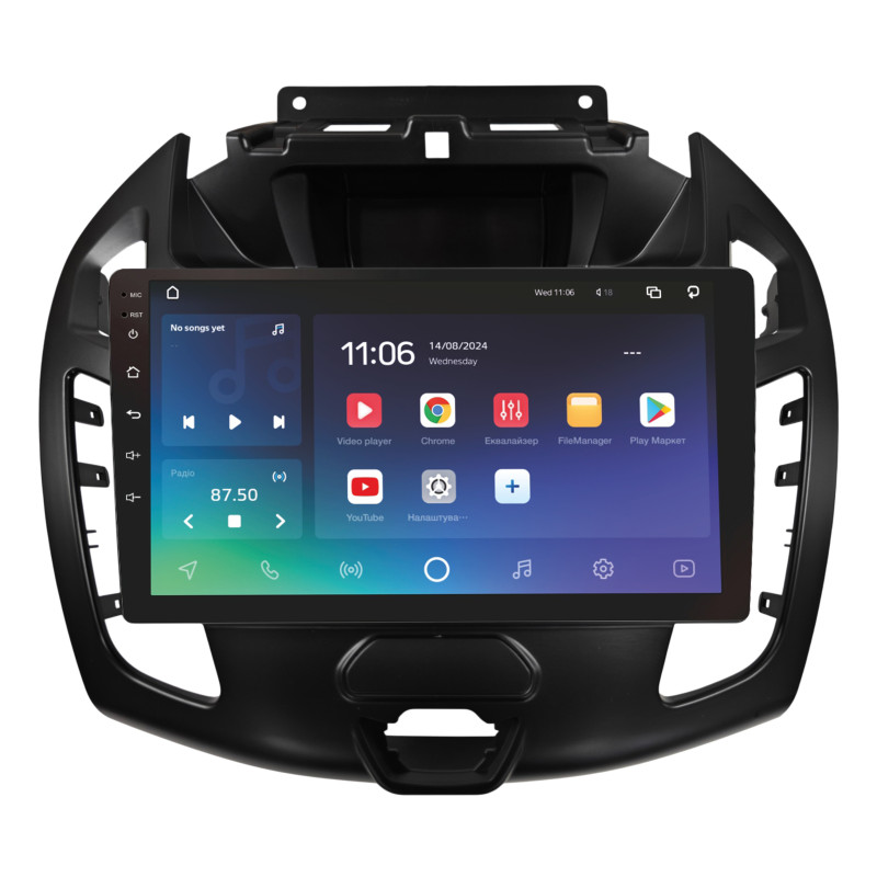 Android head unit SIGMA X9464 ANDROID 10 4+64 Gb 4G DSP Ford Transit 2015-2019 Black 9" (L1)