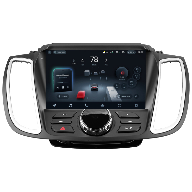 Android head unit Teyes CC4 Pro 8+128 Gb Ford Kuga 2 Escape 3 2012 - 2019 (B) 9" (buttons) 2k (L2)