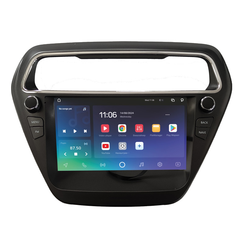 Android head unit SIGMA X9432 ANDROID 10 4+32 Gb 4G DSP Ford Escort 2014-2018 9"
