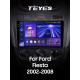 Estéreo de fábrica Teyes CC3 6+128 GB para Ford Fiesta Mk VI 5 Mk5 2002–2008, 9